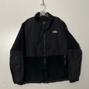 The North Face Denali Fleece Full Zip Collared Black Outerwear Jacket Men’s XL